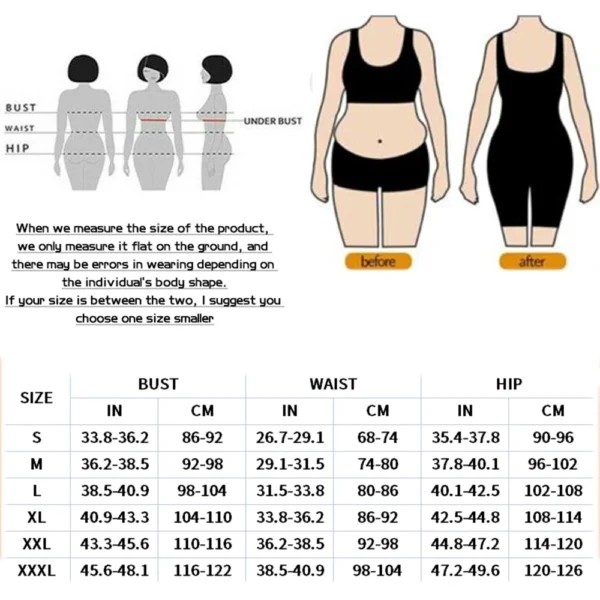 Colombianas High Compression Front Zipper Body Shaper Tummy Control Slimming Shapewear Waist Trainer Post-Surgical Use - Image 6