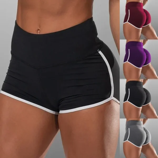 Women Sports Panties Sleep Bottoms Underwear Shorts Tights Skinny Pants Black Gray Red L XL XXL Quick Drying Casual Fitness Yoga - Image 2