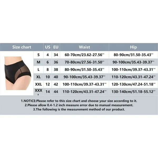 New Women Briefs Invisible Seamless Brief Bikini Underwear Half Coverage Panties Comfortable Breathable Mid Waist Underpants - Image 5