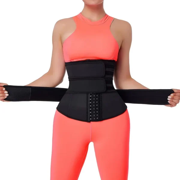 Body Shaper Slimming Abdomen Sauna Waist Cincher Corset Trainer Tummy Gym Belt Waist Trainer Thermo Sweat Belt Bodysuits Corset - Image 3