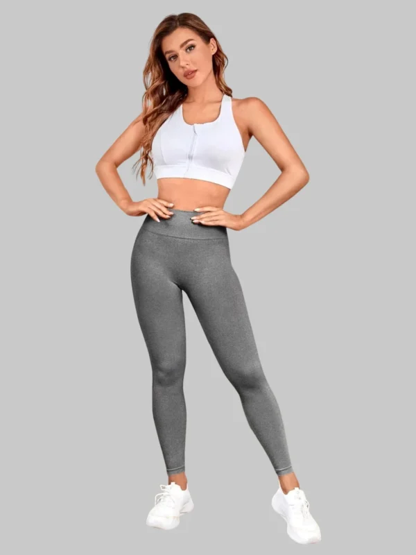 Knit Seamless Women's Leggings High Waist Elastic Tights Gym Trainning Running Sports Pants Fitness Hip Lift Yoga Pants - Image 6