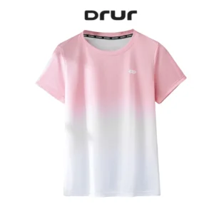 DRUR Compression Shirt Women Summer Lightweight Quick Dry Short Sleeve Running Top Gym Sportswear Breathable Fitness Clothing DRUR Compression Shirt Women Summer Lightweight Quick Dry Short Sleeve Running Top Gym Sportswear Breathable Fitness Clothing