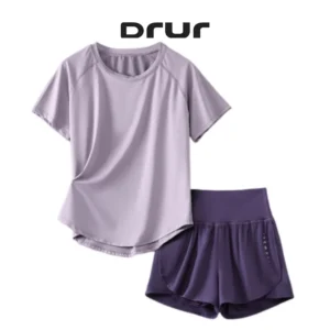2pcs Yoga Set Women Summer Sports Suit Tops Running Shorts Sets 2pcs Yoga Set Women Summer Sports Suit Tops Running Shorts Sets