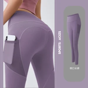 High Waist Legging Pockets Fitness Bottoms Running Sweatpants High Waist Legging Pockets Fitness Bottoms Running Sweatpants